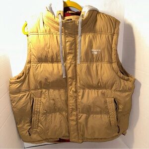 Chaps Men’s XXL Hooded Puffer Vest/Jacket